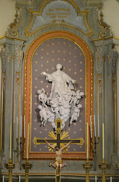 Trionfo di San Vincenzo - Chiesa Parrocchiale di Nole