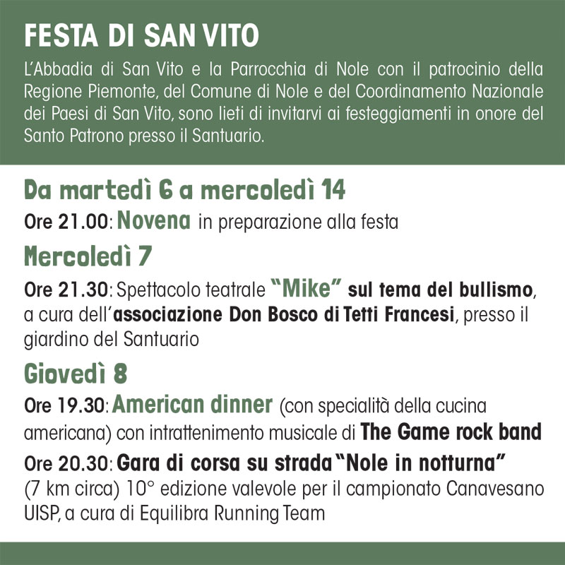 Festa di San Vito 2017