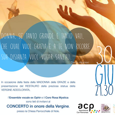 Concerto in onore della Vergine