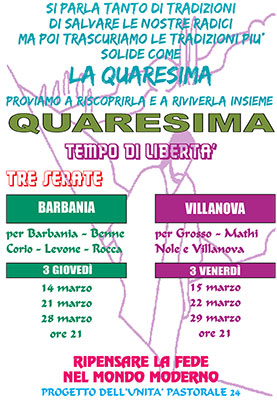 Catechesi di Quaresima