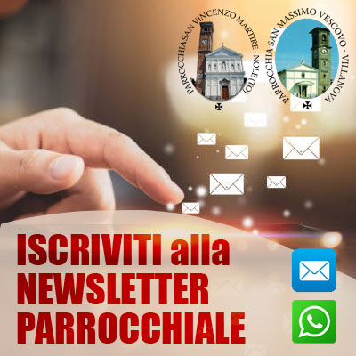 Iscriviti alla Newsletter Parrocchiale