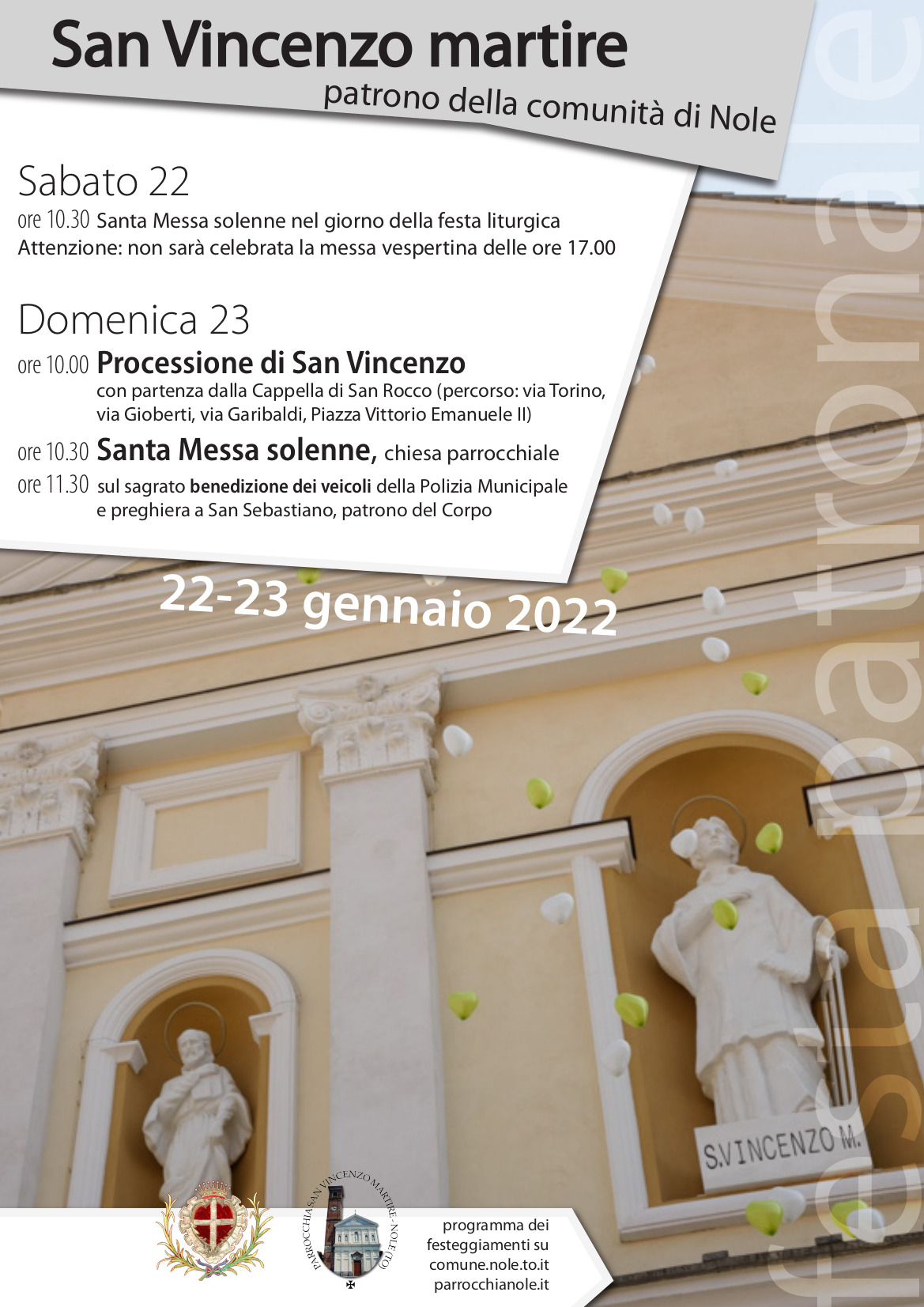 Festa patronale di San Vincenzo martire - 2022