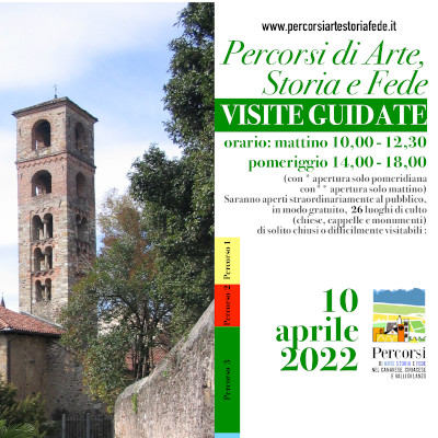 Percorsi d’arte, storia, fede - 10 aprile 2022