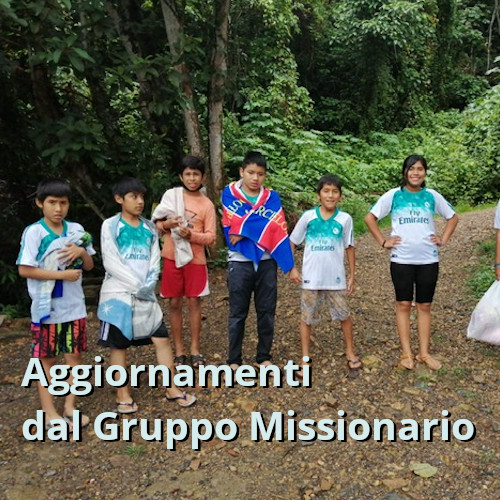 Aggiornamenti dal Gruppo Missionario (Pasqua 2022)
