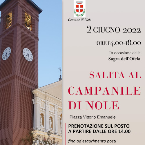 Salita al Campanile - Giovedì 2 giugno