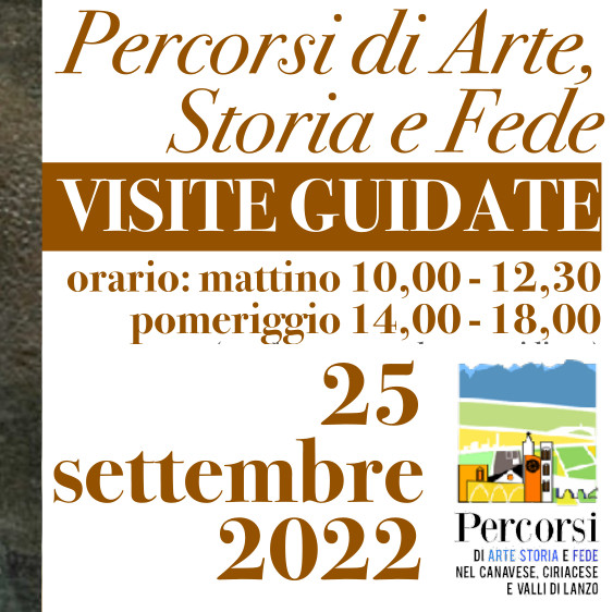25/09/2022 Percorsi di Arte Storia e Fede