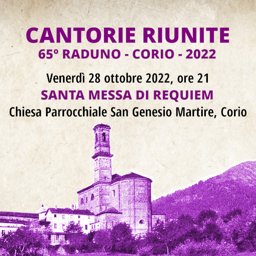 Cantorie Riunite - Corio 2022