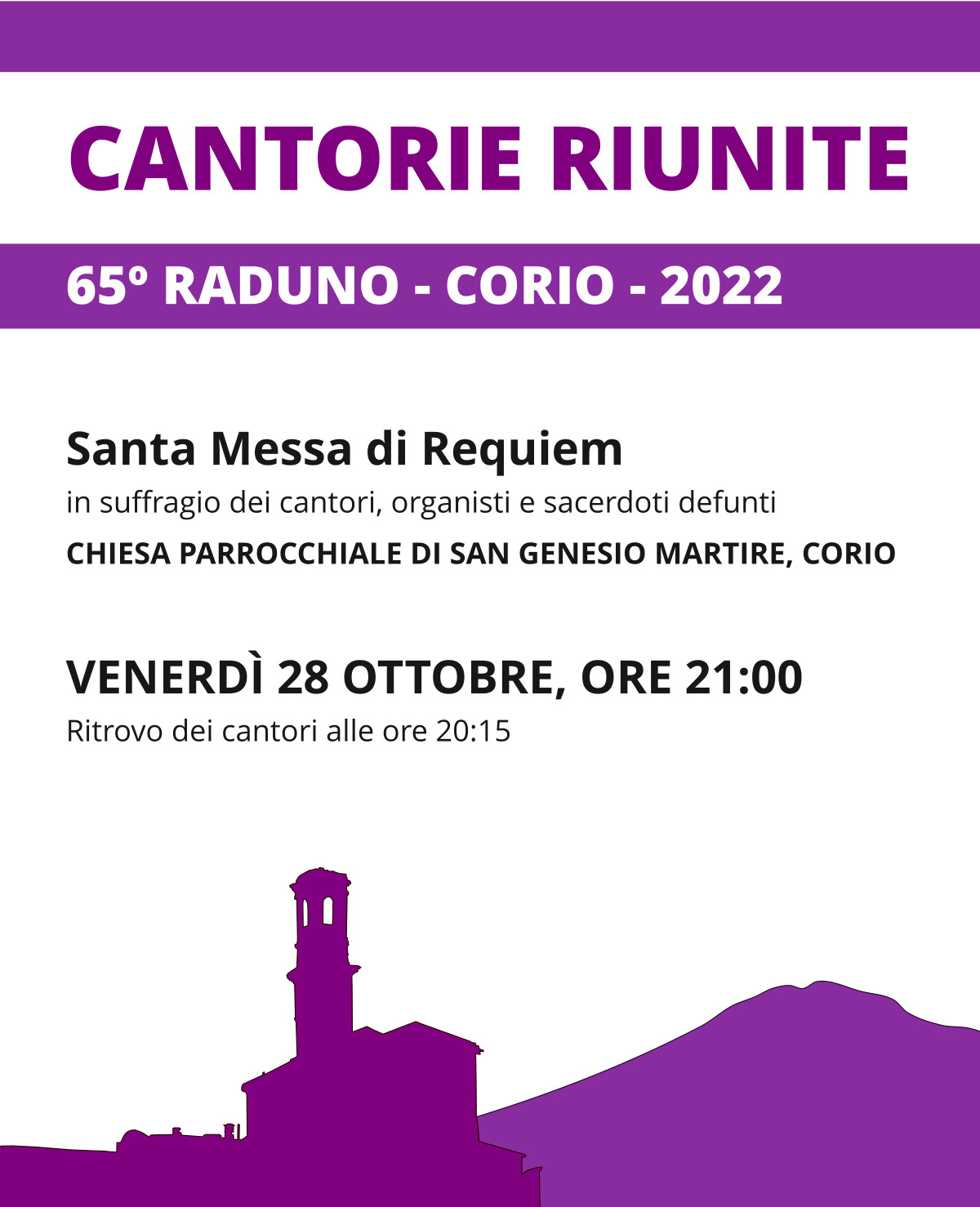 Cantorie Riunite - Corio 2022