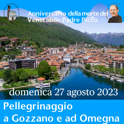 Pellegrinaggio a Gozzano e a Omegna (27 agosto 2023)