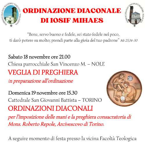 Ordinazione Diaconale di Iosif Mihaes