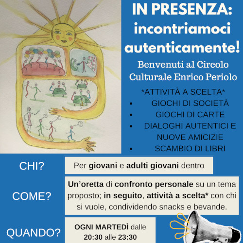 Circolo Culturale Enrico Periolo, 23 aprile 2024