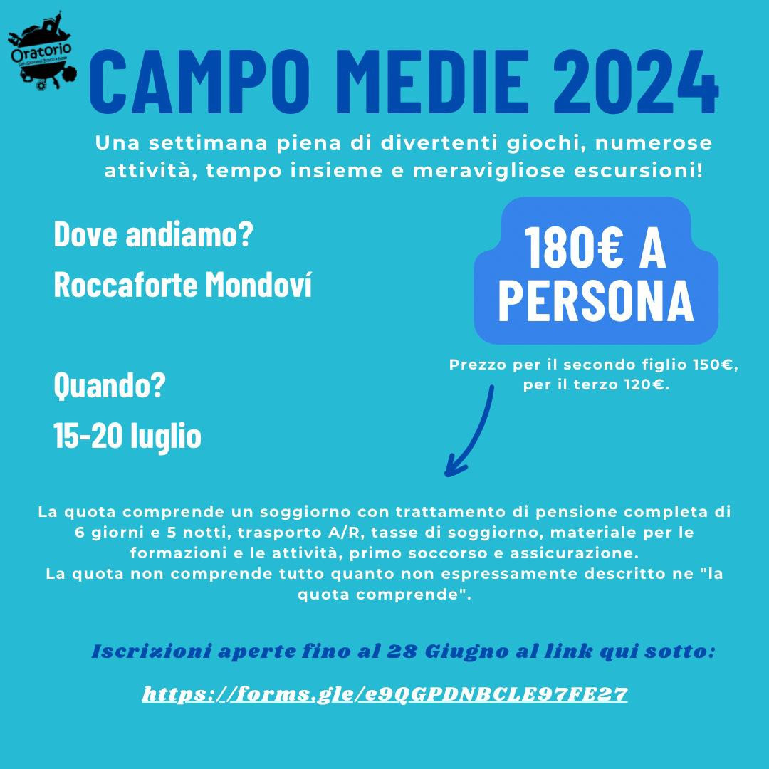 Campo Medie - Luglio 2024
