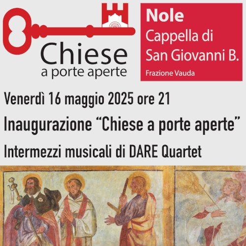 Inaugurazione “Chiese a porte aperte” - San Giovanni Battista, Vauda