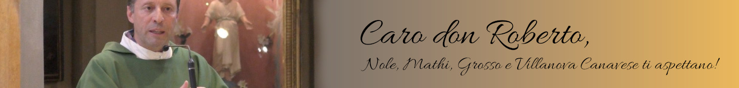 Caro don Roberto, ti aspettiamo!
