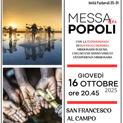 Messa dei Popoli 2025