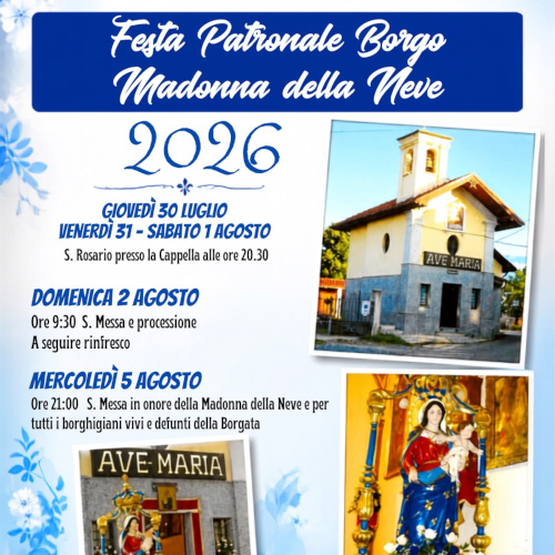 Festa di Madonna della Neve (2026)