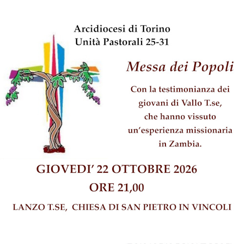 Messa dei Popoli 2026